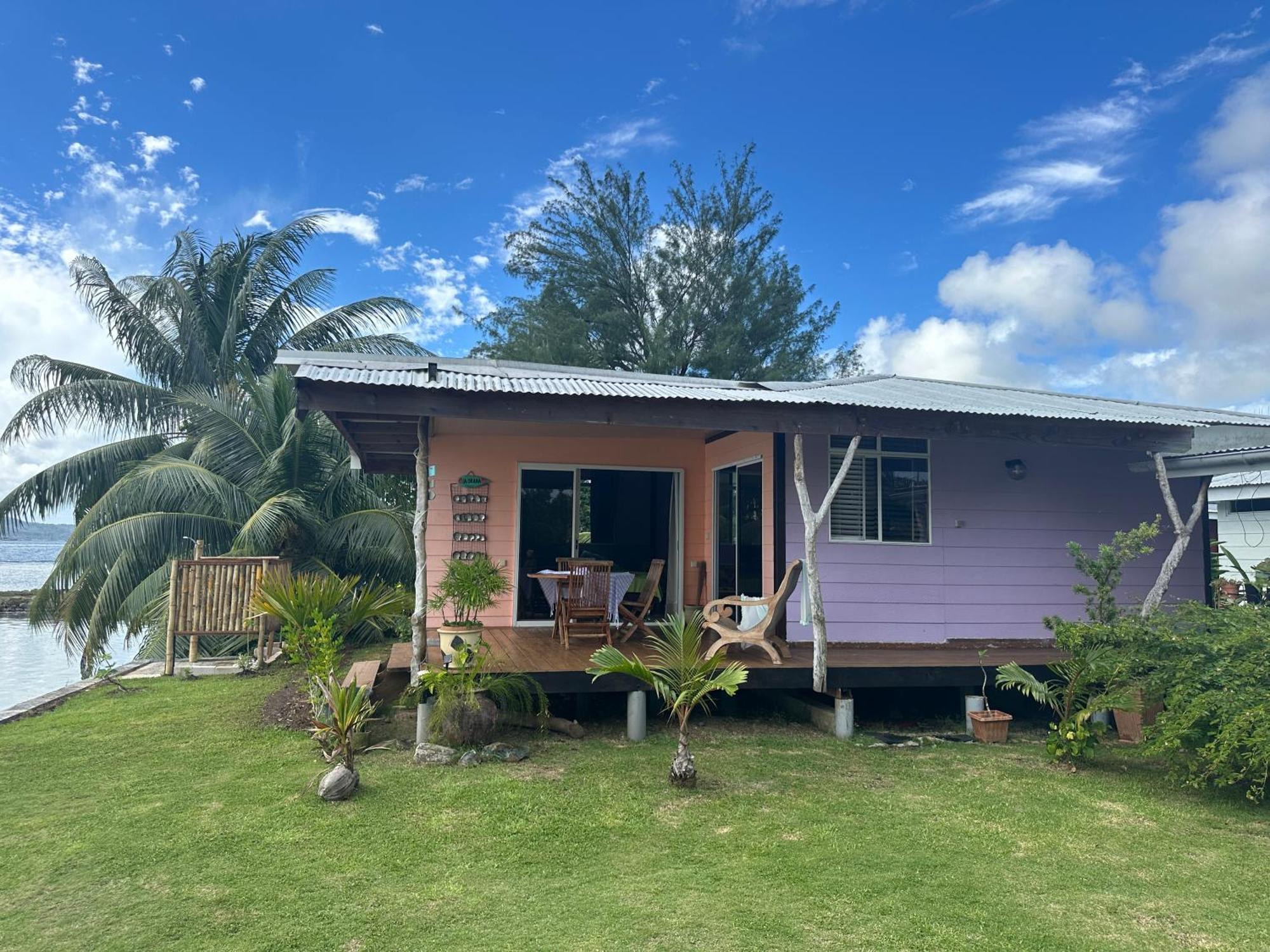Bungalow Chez Josi, Bord De Mer Prive Tevaitoa Exteriér fotografie